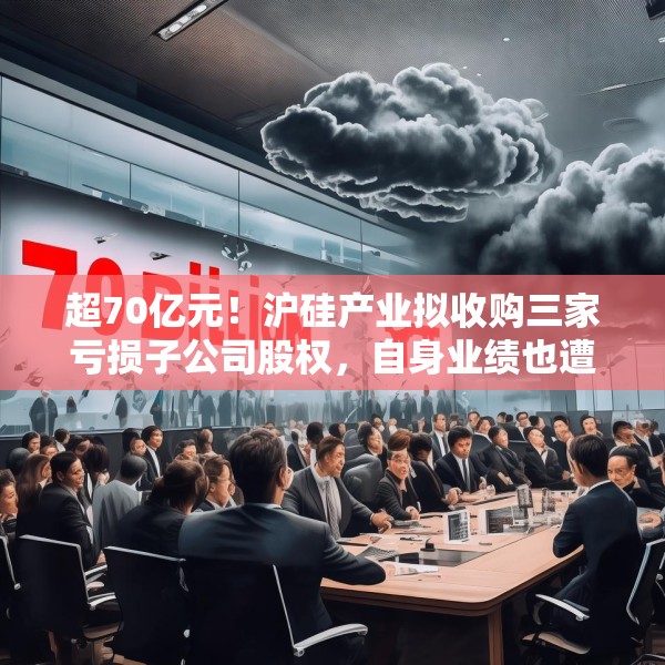 超70亿元！沪硅产业拟收购三家亏损子公司股权，自身业绩也遭“滑铁卢”