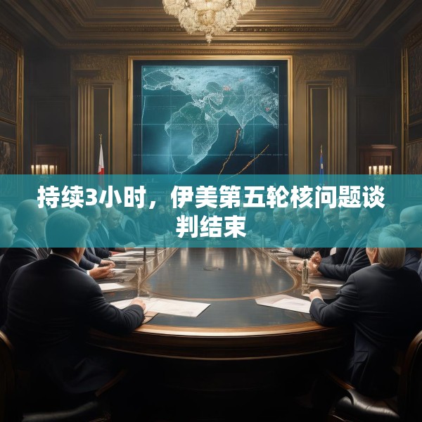持续3小时，伊美第五轮核问题谈判结束