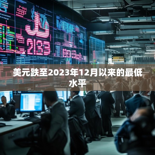 美元跌至2023年12月以来的最低水平