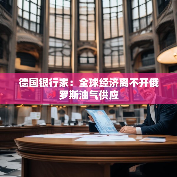 德国银行家：全球经济离不开俄罗斯油气供应
