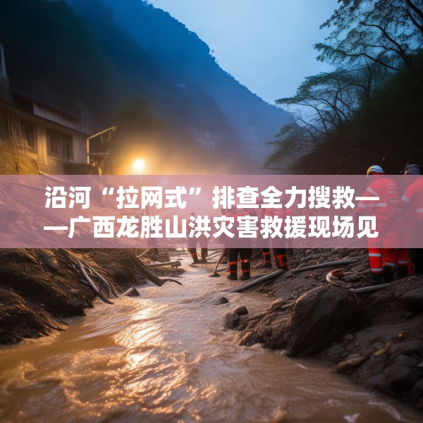 沿河“拉网式”排查全力搜救——广西龙胜山洪灾害救援现场见闻