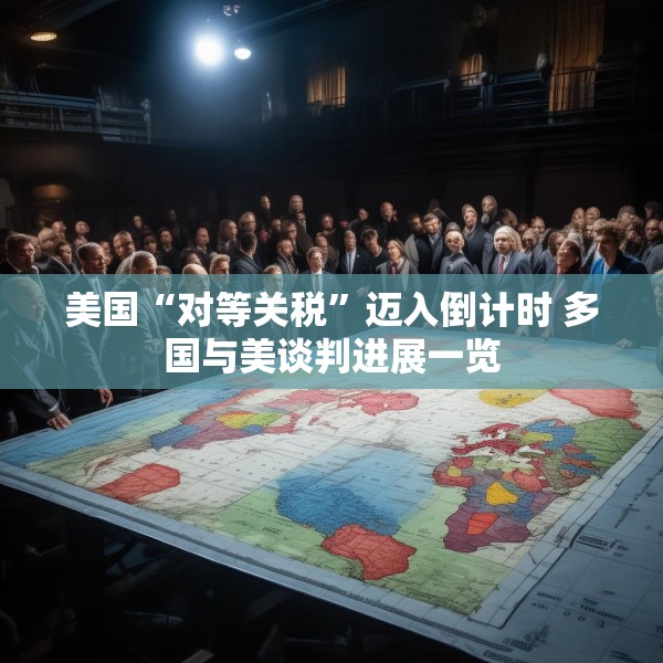 美国“对等关税”迈入倒计时 多国与美谈判进展一览