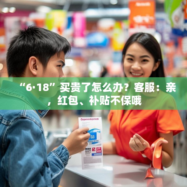 “6·18”买贵了怎么办？客服：亲，红包、补贴不保哦