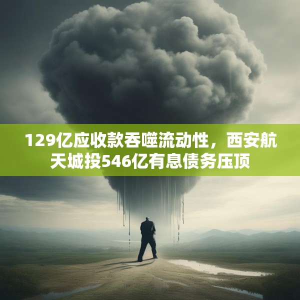 129亿应收款吞噬流动性，西安航天城投546亿有息债务压顶
