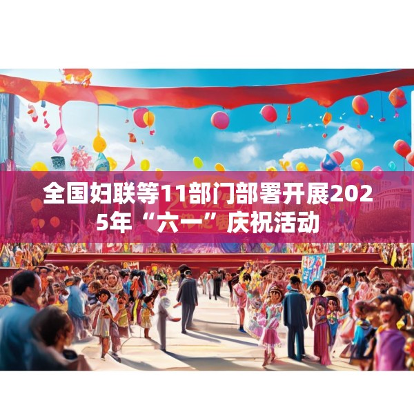 全国妇联等11部门部署开展2025年“六一”庆祝活动