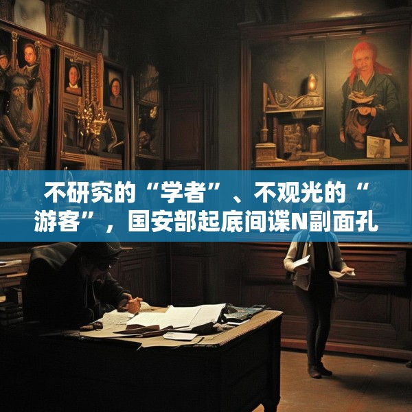 不研究的“学者”、不观光的“游客”，国安部起底间谍N副面孔