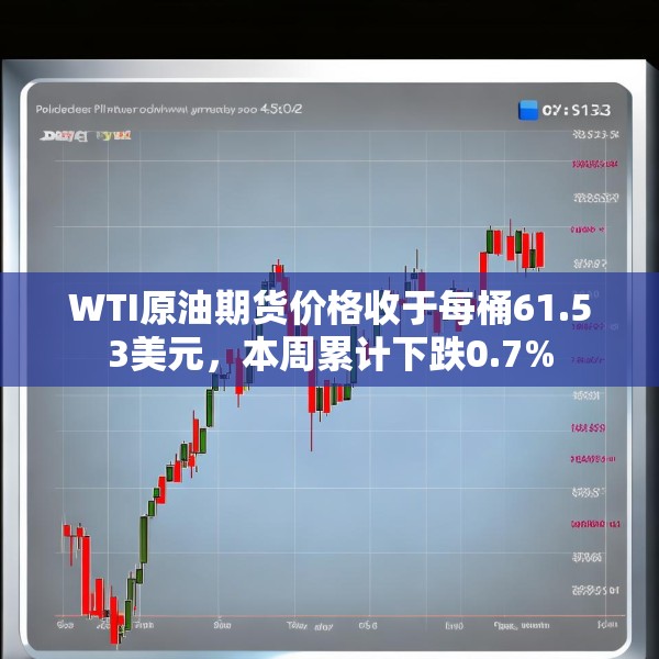 WTI原油期货价格收于每桶61.53美元，本周累计下跌0.7%