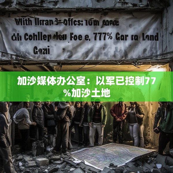 加沙媒体办公室：以军已控制77%加沙土地