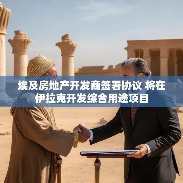 埃及房地产开发商签署协议 将在伊拉克开发综合用途项目