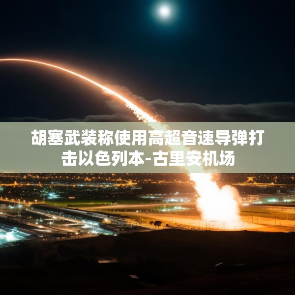 胡塞武装称使用高超音速导弹打击以色列本-古里安机场