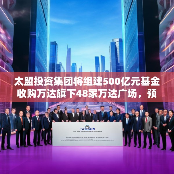 太盟投资集团将组建500亿元基金收购万达旗下48家万达广场，预计下半年交割