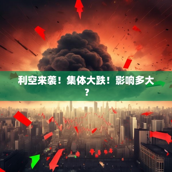 利空来袭！集体大跌！影响多大？