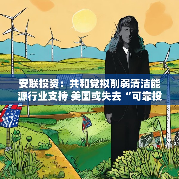 安联投资：共和党拟削弱清洁能源行业支持 美国或失去“可靠投资”地位