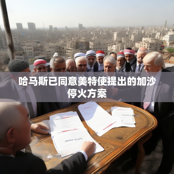 哈马斯已同意美特使提出的加沙停火方案