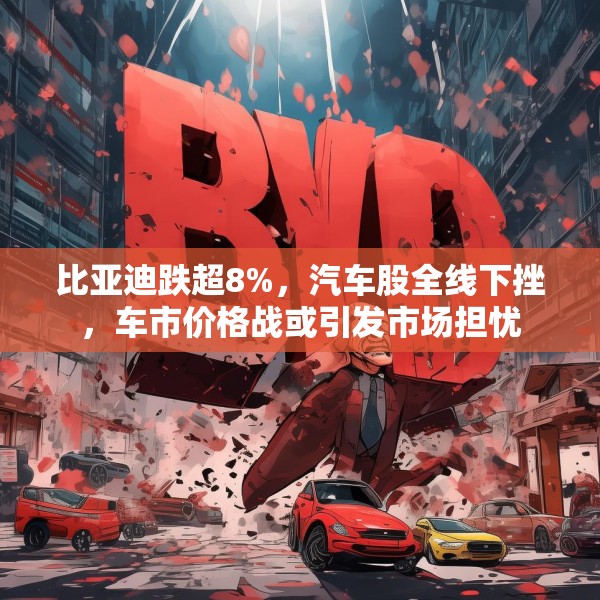 比亚迪跌超8%，汽车股全线下挫，车市价格战或引发市场担忧