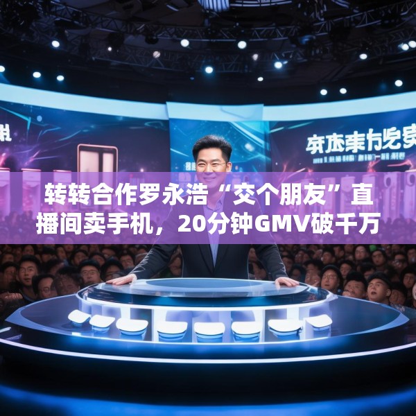 转转合作罗永浩“交个朋友”直播间卖手机，20分钟GMV破千万