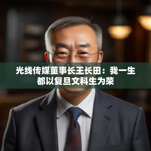 光线传媒董事长王长田：我一生都以复旦文科生为荣