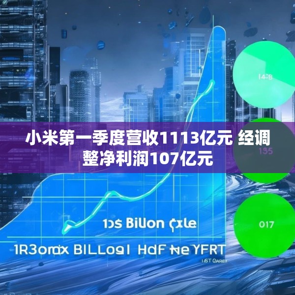 小米第一季度营收1113亿元 经调整净利润107亿元