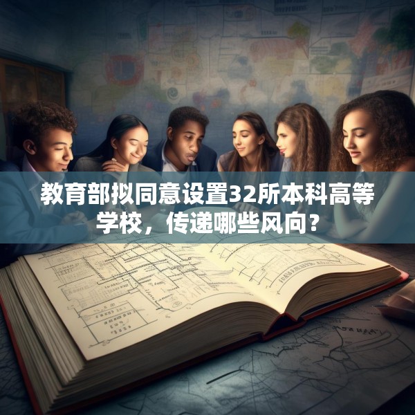 教育部拟同意设置32所本科高等学校，传递哪些风向？