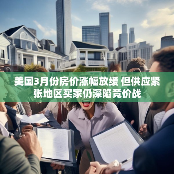 美国3月份房价涨幅放缓 但供应紧张地区买家仍深陷竞价战