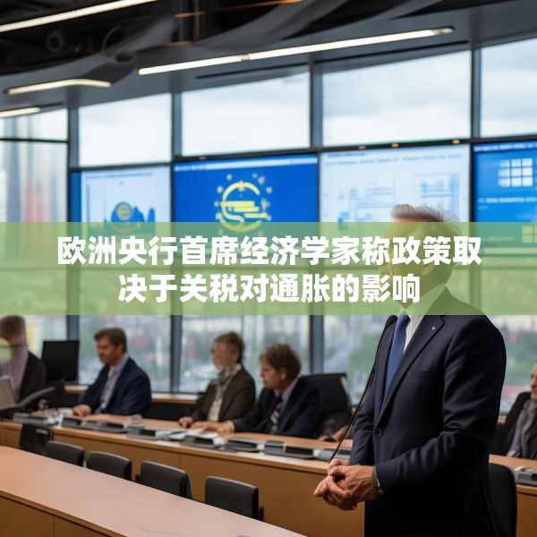 欧洲央行首席经济学家称政策取决于关税对通胀的影响