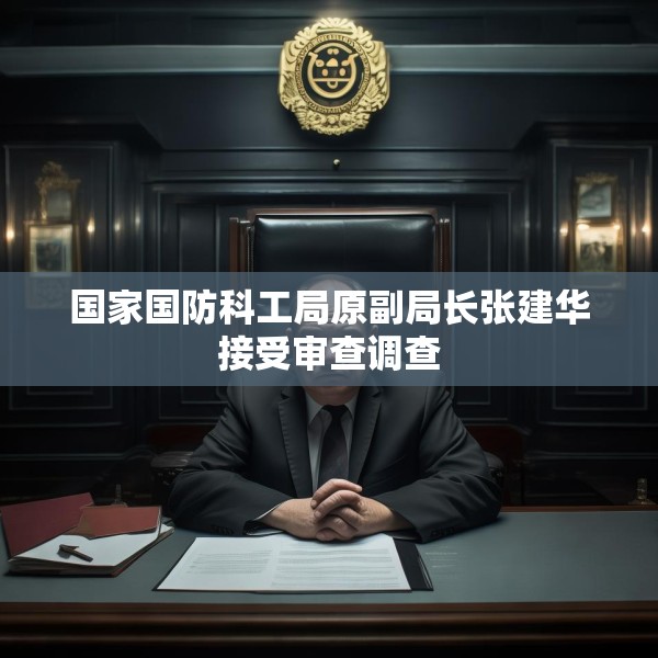 国家国防科工局原副局长张建华接受审查调查