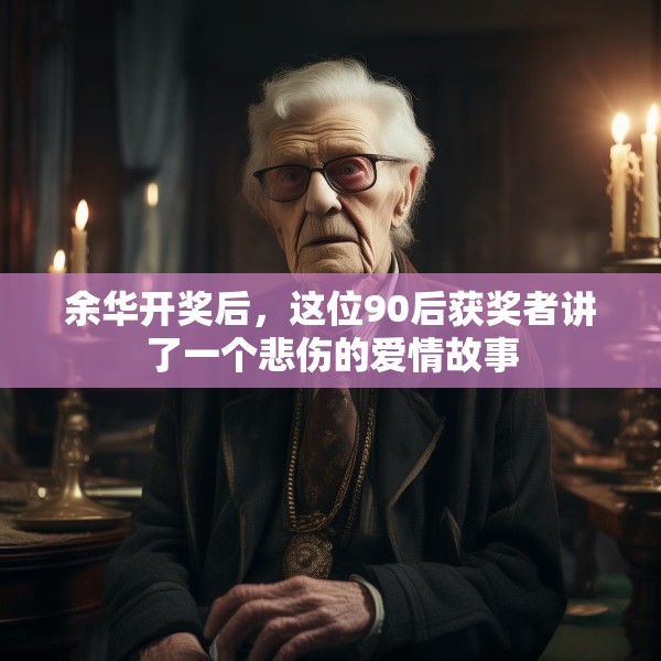 余华开奖后，这位90后获奖者讲了一个悲伤的爱情故事