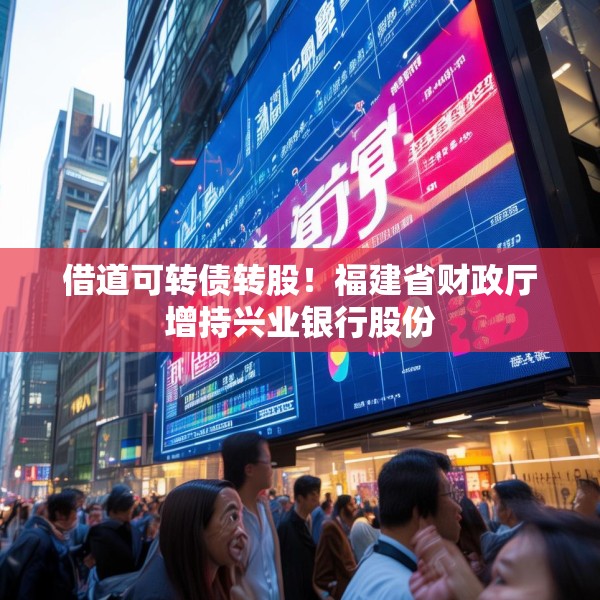 借道可转债转股！福建省财政厅增持兴业银行股份