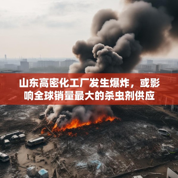 山东高密化工厂发生爆炸，或影响全球销量最大的杀虫剂供应