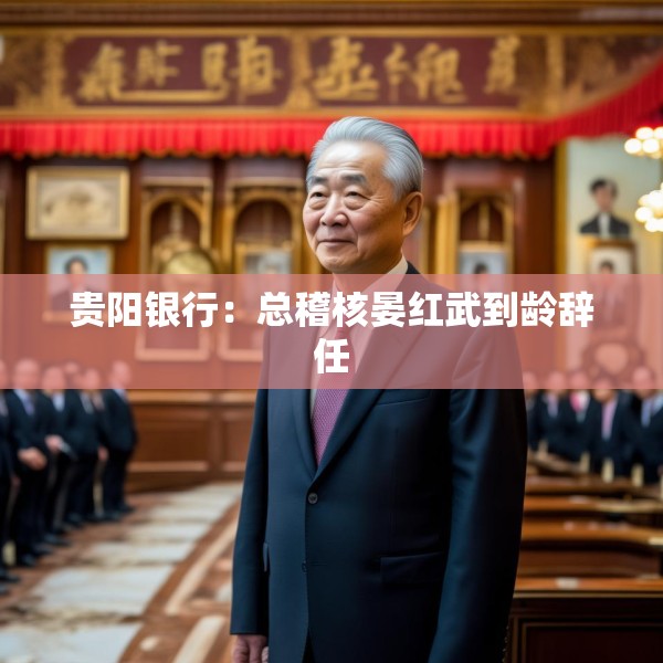 贵阳银行：总稽核晏红武到龄辞任