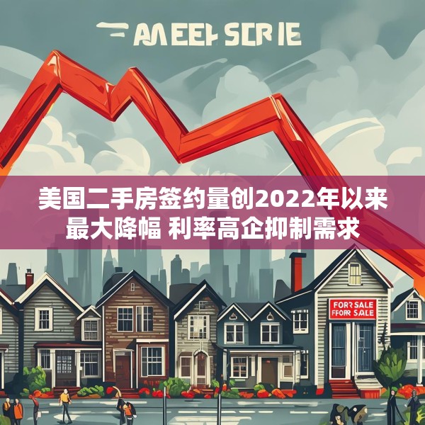 美国二手房签约量创2022年以来最大降幅 利率高企抑制需求