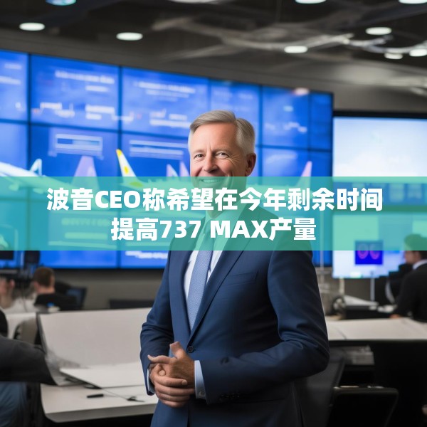 波音CEO称希望在今年剩余时间提高737 MAX产量