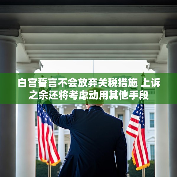 白宫誓言不会放弃关税措施 上诉之余还将考虑动用其他手段