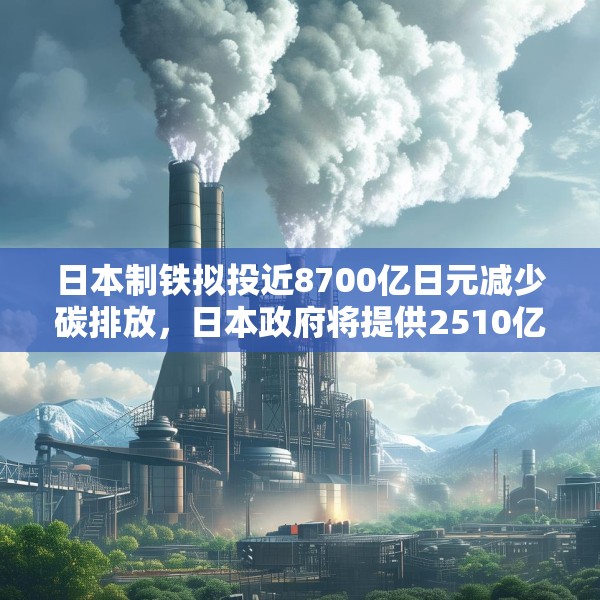 日本制铁拟投近8700亿日元减少碳排放，日本政府将提供2510亿日元补贴