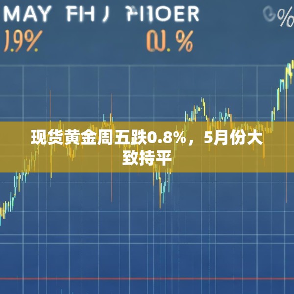 现货黄金周五跌0.8%，5月份大致持平