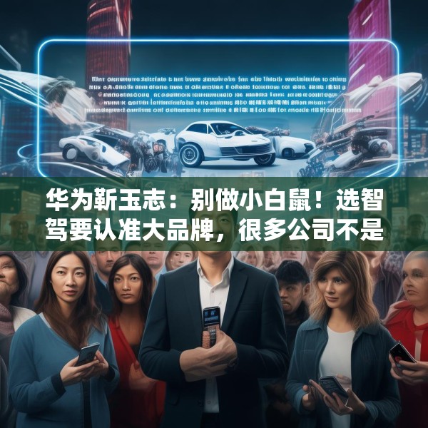华为靳玉志：别做小白鼠！选智驾要认准大品牌，很多公司不是倒闭就是做机器人去了