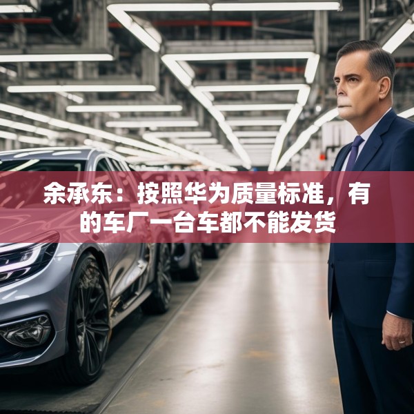 余承东：按照华为质量标准，有的车厂一台车都不能发货
