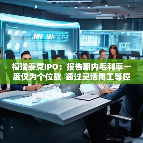 福瑞泰克IPO：报告期内毛利率一度仅为个位数  通过灵活用工等控制成本