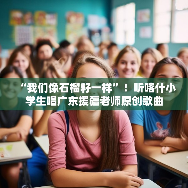 “我们像石榴籽一样”！听喀什小学生唱广东援疆老师原创歌曲