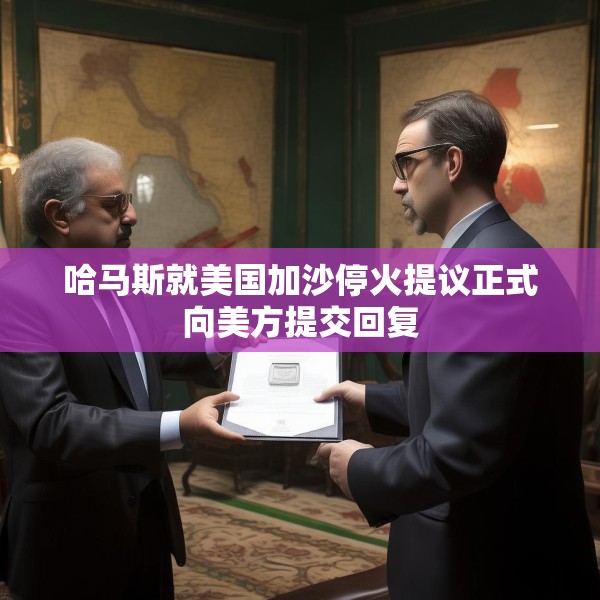 哈马斯就美国加沙停火提议正式向美方提交回复