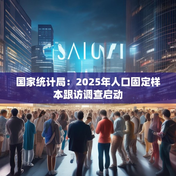 国家统计局：2025年人口固定样本跟访调查启动