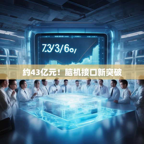 约43亿元！脑机接口新突破