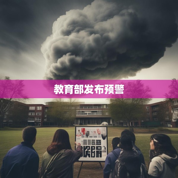 教育部发布预警