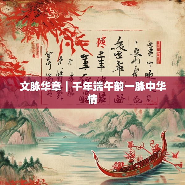 文脉华章｜千年端午韵一脉中华情