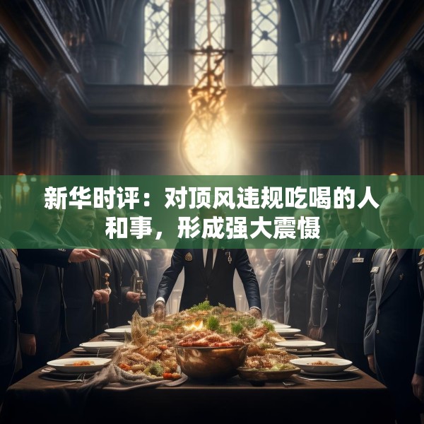 新华时评：对顶风违规吃喝的人和事，形成强大震慑