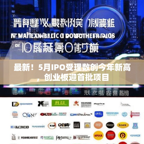 最新！5月IPO受理数创今年新高，创业板迎首批项目