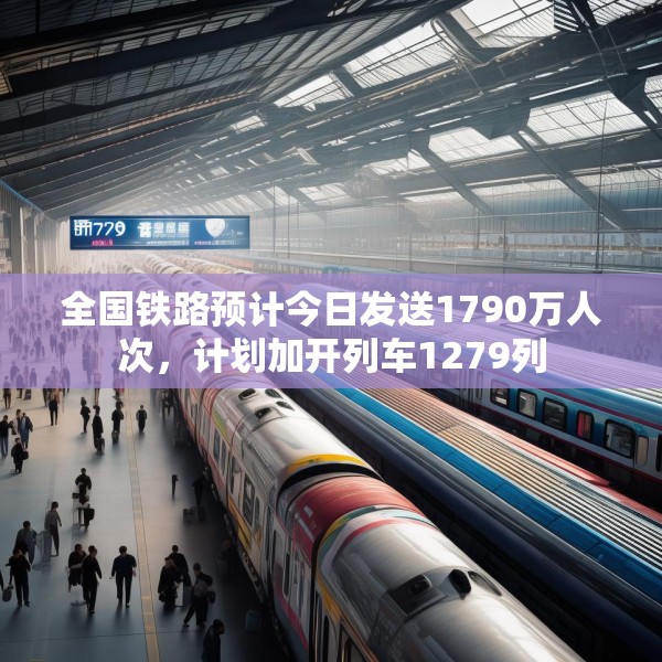 全国铁路预计今日发送1790万人次，计划加开列车1279列