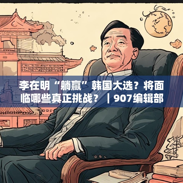 李在明“躺赢”韩国大选？将面临哪些真正挑战？｜907编辑部