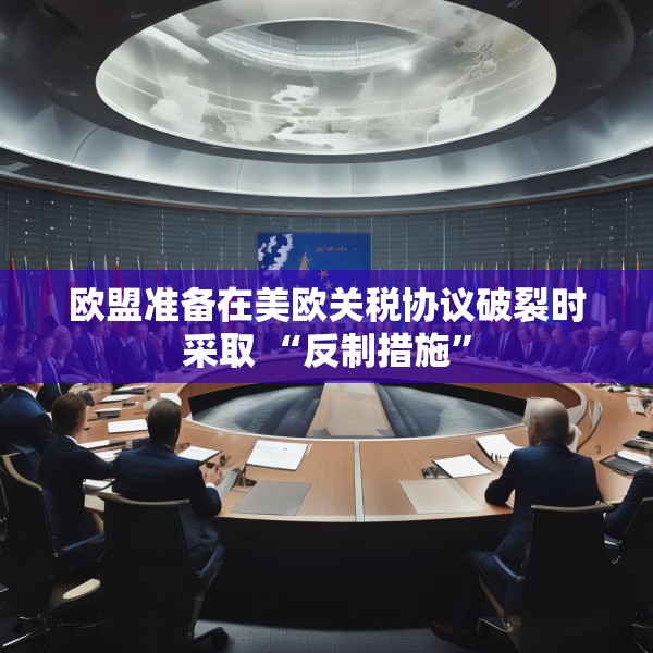 欧盟准备在美欧关税协议破裂时采取 “反制措施”