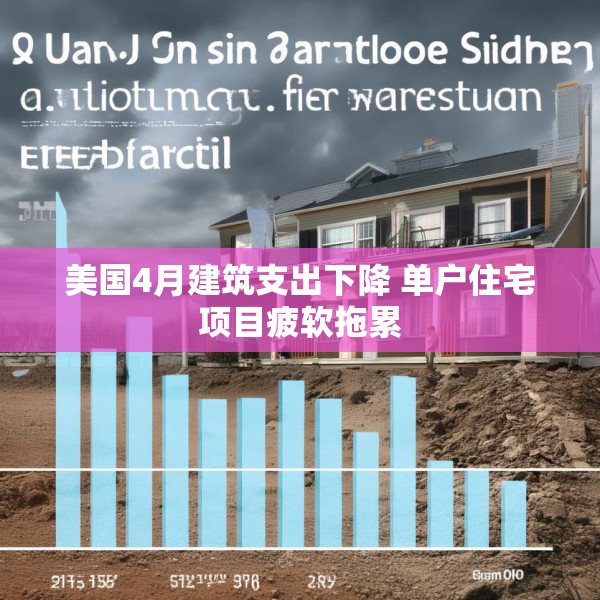 美国4月建筑支出下降 单户住宅项目疲软拖累